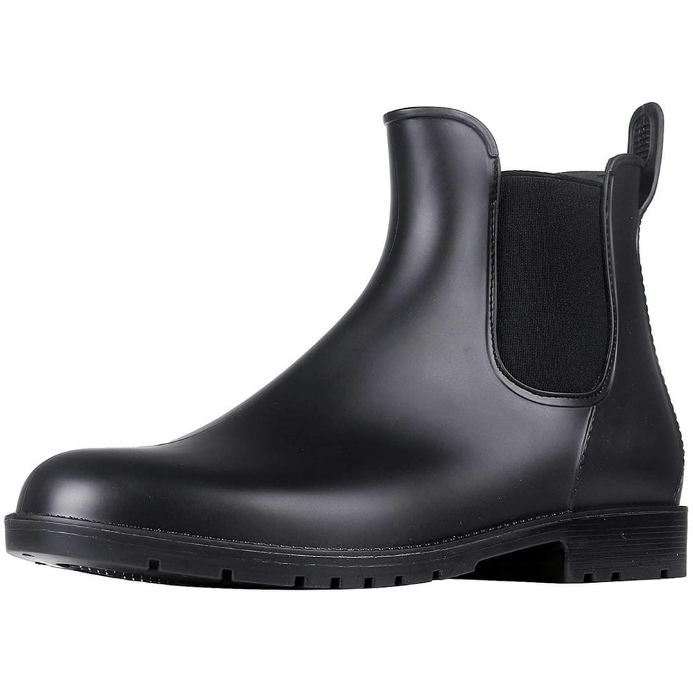 Litfun Women's Waterproof Chelsea Rain Boots Size 5: $25.56