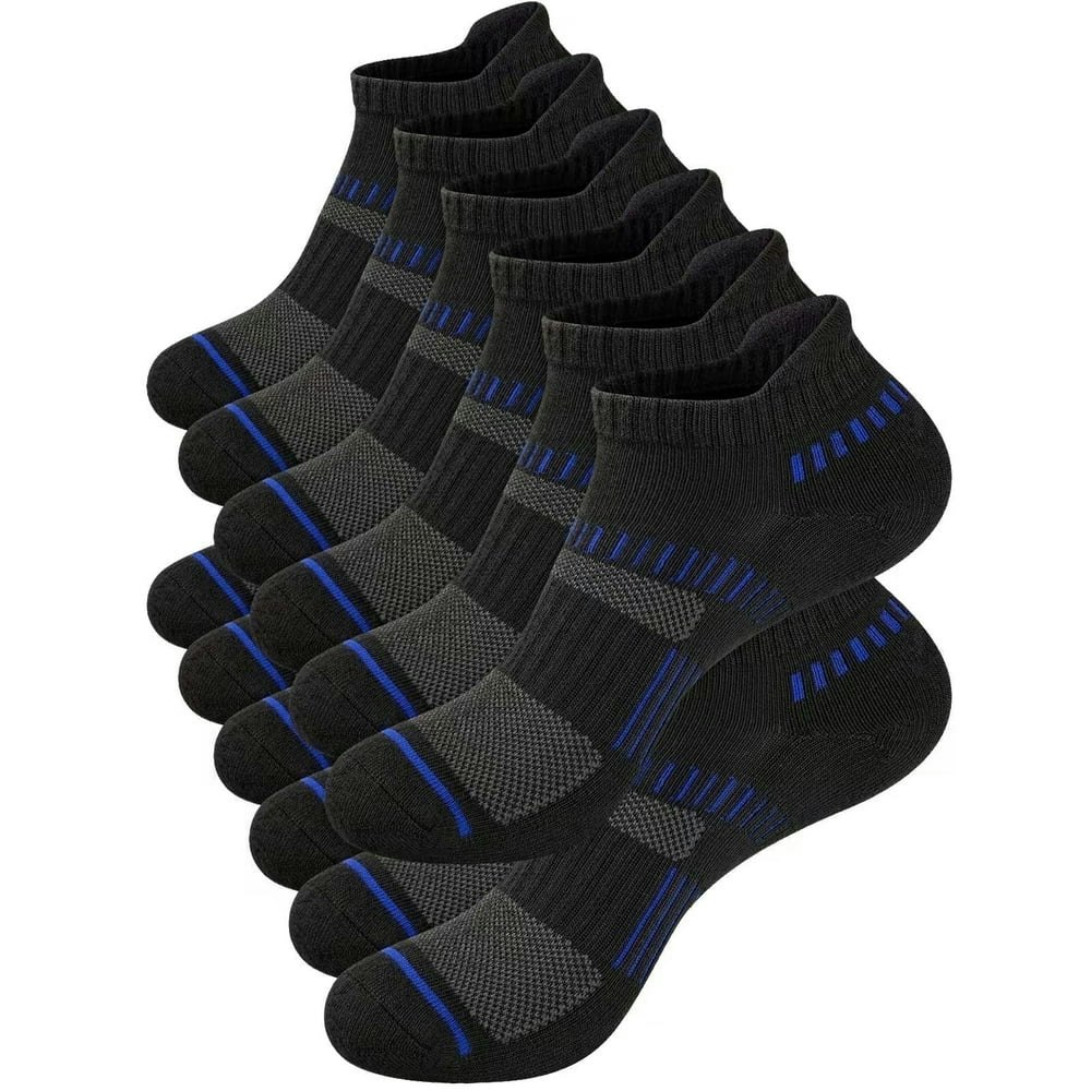 COOPLUS Men's Low Cut Ankle Socks 6-Pair Pack: $11.88 COOPLUS Men's Low Cut Ankle Socks 6-Pair Pack: $11.88