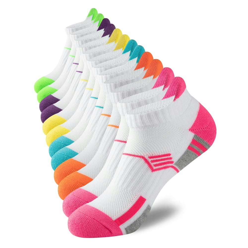 Cooplus Women's Low Cut Athletic Ankle Socks 6-Pair Pack: $10.88 Cooplus Women's Low Cut Athletic Ankle Socks 6-Pair Pack: $10.88
