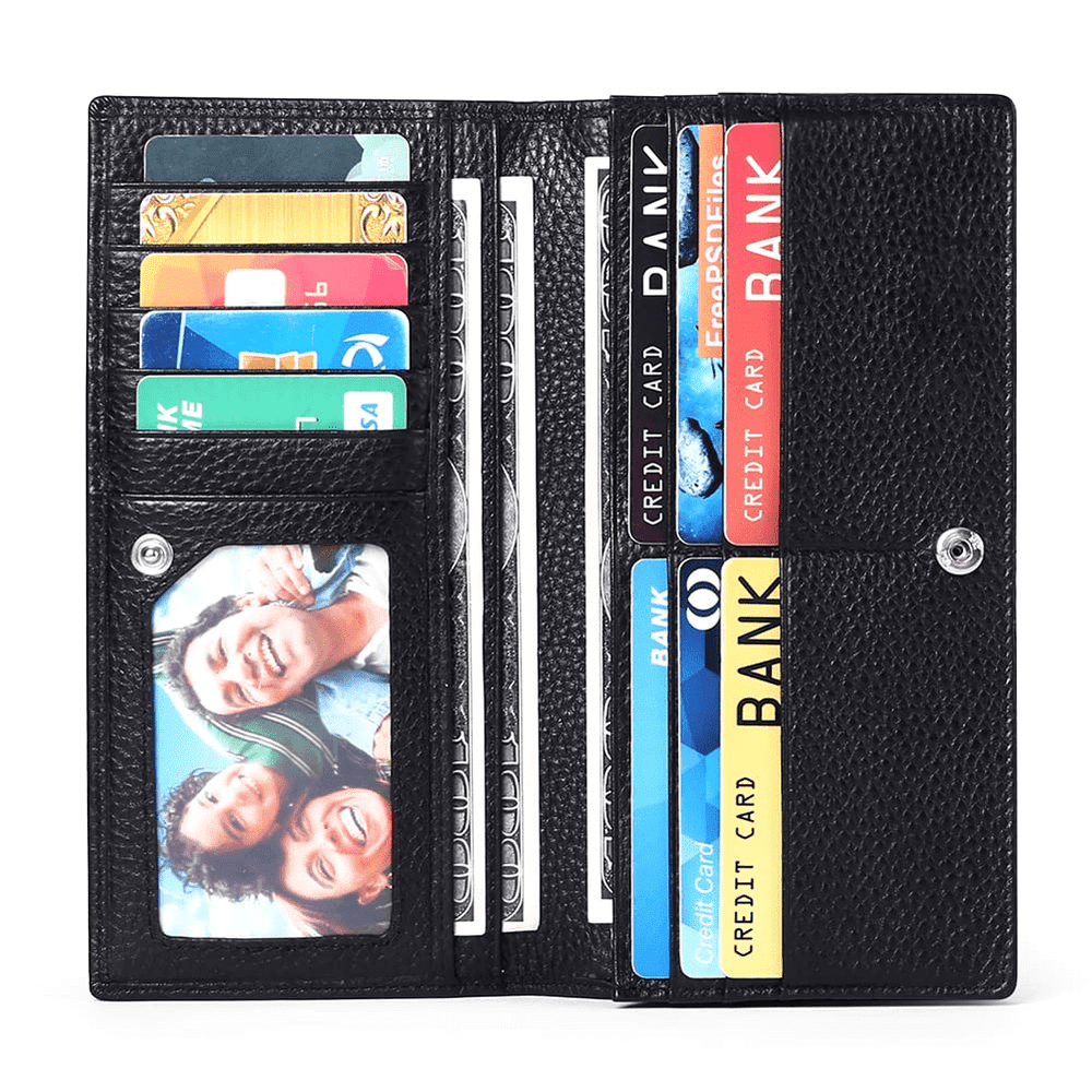 Sendefn RFID Blocking Slim Leather Women's Wallet: $17.54 Sendefn RFID Blocking Slim Leather Women's Wallet: $17.54