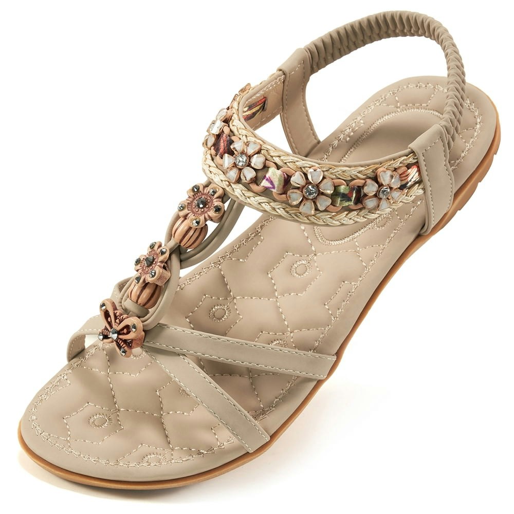 Ablanczoom Women's Arch Support Flat Beach Sandals: $15.91 Ablanczoom Women's Arch Support Flat Beach Sandals: $15.91