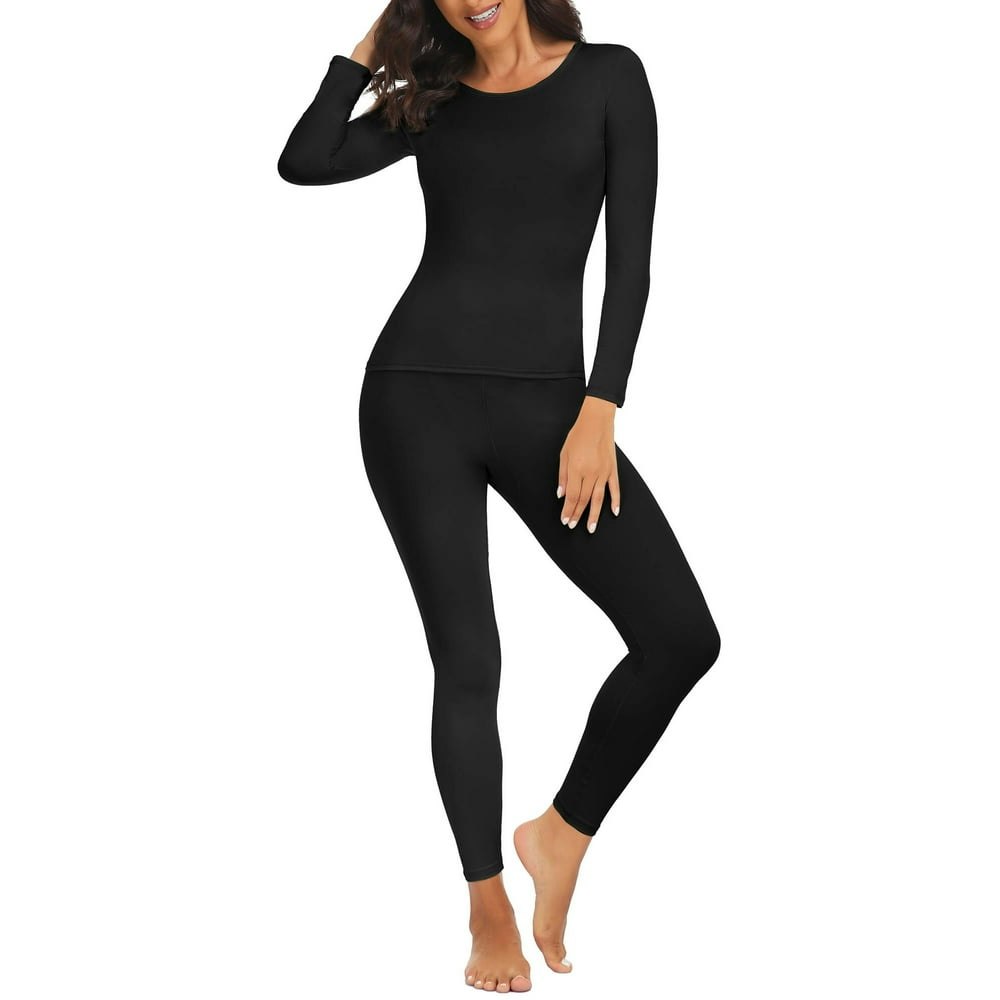 Anyfit Wear Women's Thermal Underwear Set Top and Bottoms: $13.99 Anyfit Wear Women's Thermal Underwear Set Top and Bottoms: $13.99