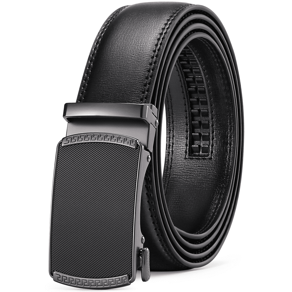 Sendefn Men's Leather Ratchet Belt with Automatic Buckle: $12.99 Sendefn Men's Leather Ratchet Belt with Automatic Buckle: $12.99