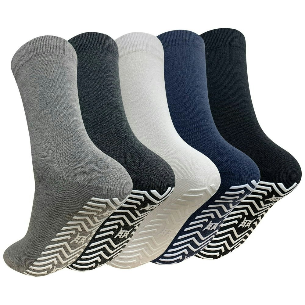 Amitofo Non Slip Grip Socks 5-Pair Pack Size 10-13: $14.75 Amitofo Non Slip Grip Socks 5-Pair Pack Size 10-13: $14.75