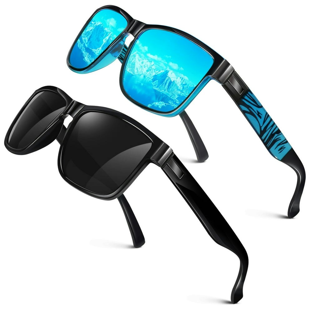Linvo Polarized Square Mirrored Sunglasses 2-Pair: $15.98 Linvo Polarized Square Mirrored Sunglasses 2-Pair: $15.98