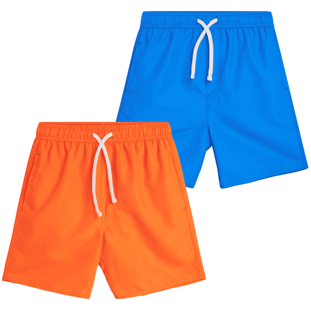 Quad Seven Boys' Swim Trunks 2-Pack (8-18): $17.98