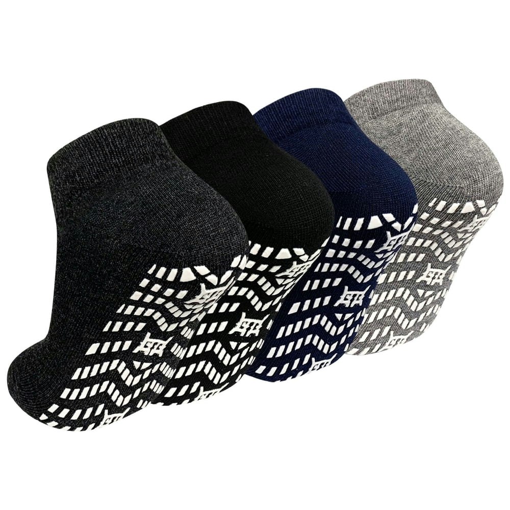 Non Slip Grip Socks 4-Pair Pack Size 11-13: $11.26 Non Slip Grip Socks 4-Pair Pack Size 11-13: $11.26