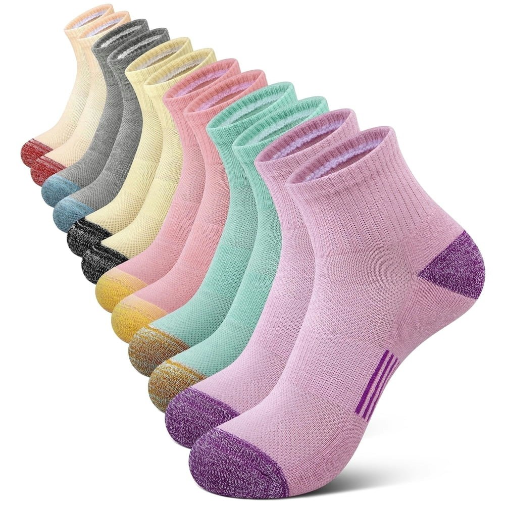 Loritta Women's Ankle Socks 6-Pair Pack Size 6-8: $12.89 Loritta Women's Ankle Socks 6-Pair Pack Size 6-8: $12.89
