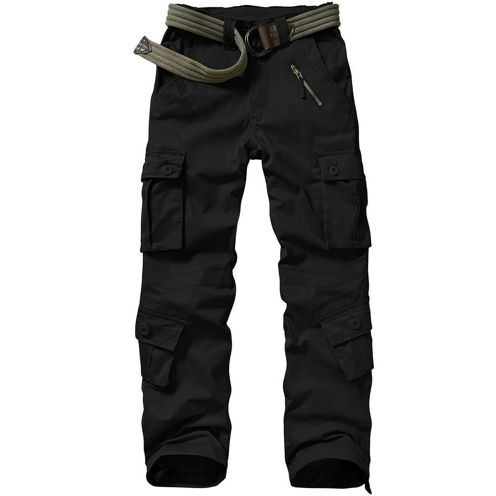 Poentab Women's Cotton Cargo Pants with 8 Pockets: $33.86 Poentab Women's Cotton Cargo Pants with 8 Pockets: $33.86