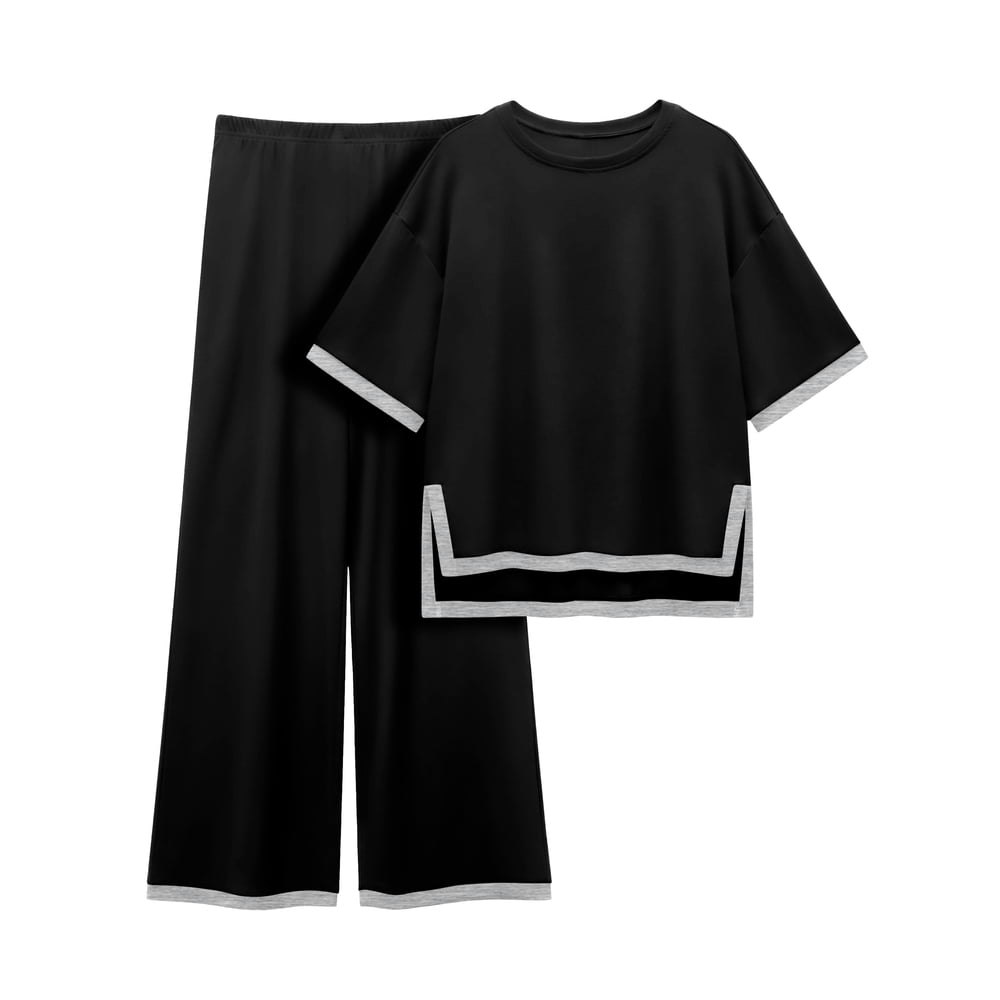 Mintreus Women's Cotton Loungewear Set 2-Piece S-4X: $23.49