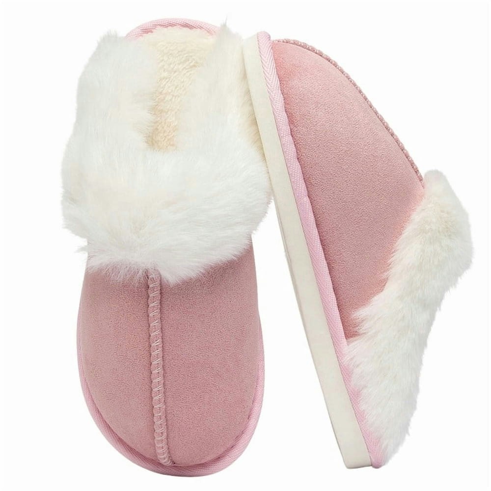Beranmey Women's Fuzzy Memory Foam House Slippers: $10.89 Beranmey Women's Fuzzy Memory Foam House Slippers: $10.89