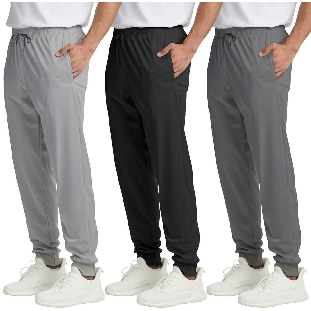 Asudesire Men's Athletic Jogger Sweatpants with Pockets 3-Pack: $27.79 Asudesire Men's Athletic Jogger Sweatpants with Pockets 3-Pack: $27.79
