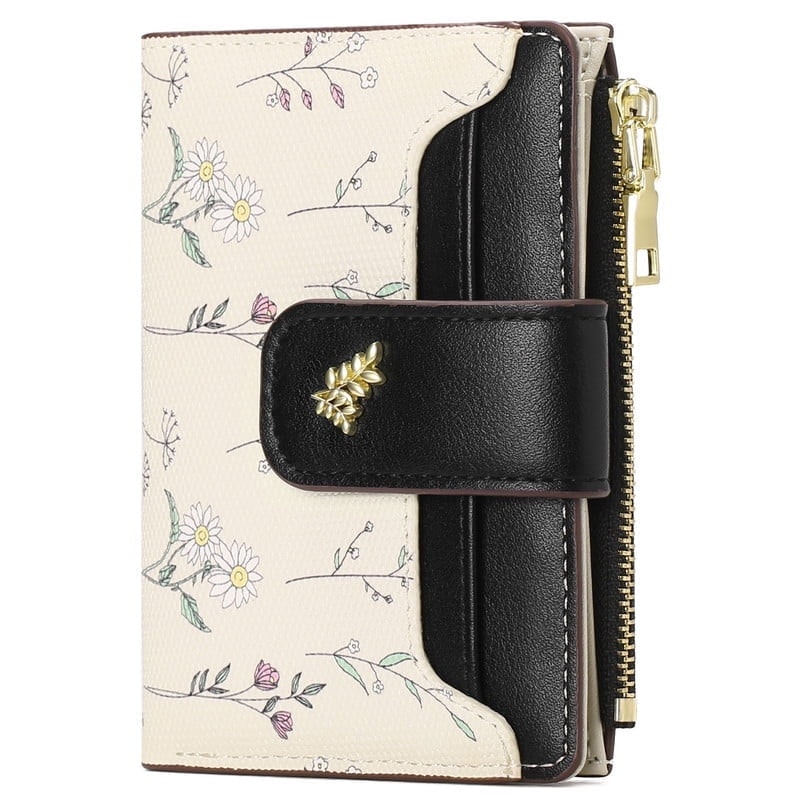 GaekeaO Women's Slim Bifold Leather Wallet with ID Window: $29.69 GaekeaO Women's Slim Bifold Leather Wallet with ID Window: $29.69