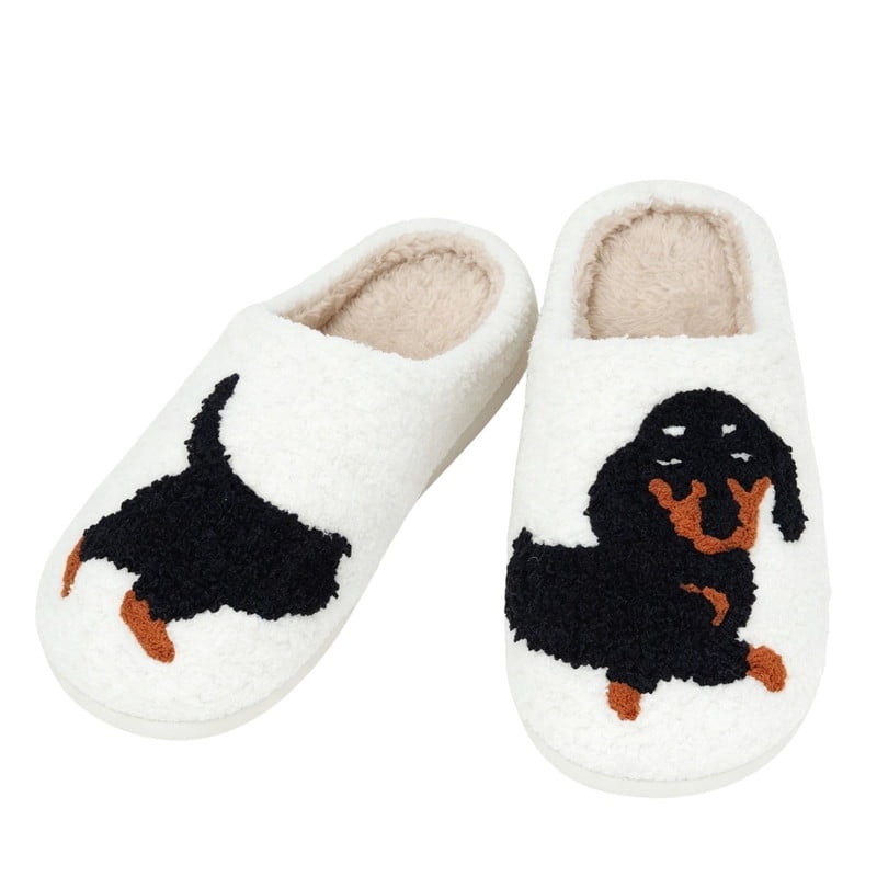 Beranmey Cute Animal Plush Slip-On Slippers: $9.89 Beranmey Cute Animal Plush Slip-On Slippers: $9.89