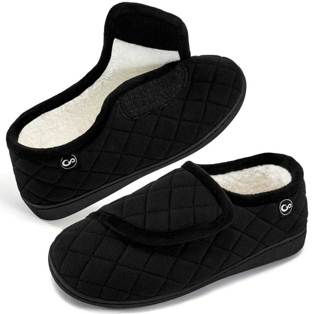 Ablanczoom Women's Fuzzy Faux Fur Memory Foam House Slippers: $11.91 Ablanczoom Women's Fuzzy Faux Fur Memory Foam House Slippers: $11.91