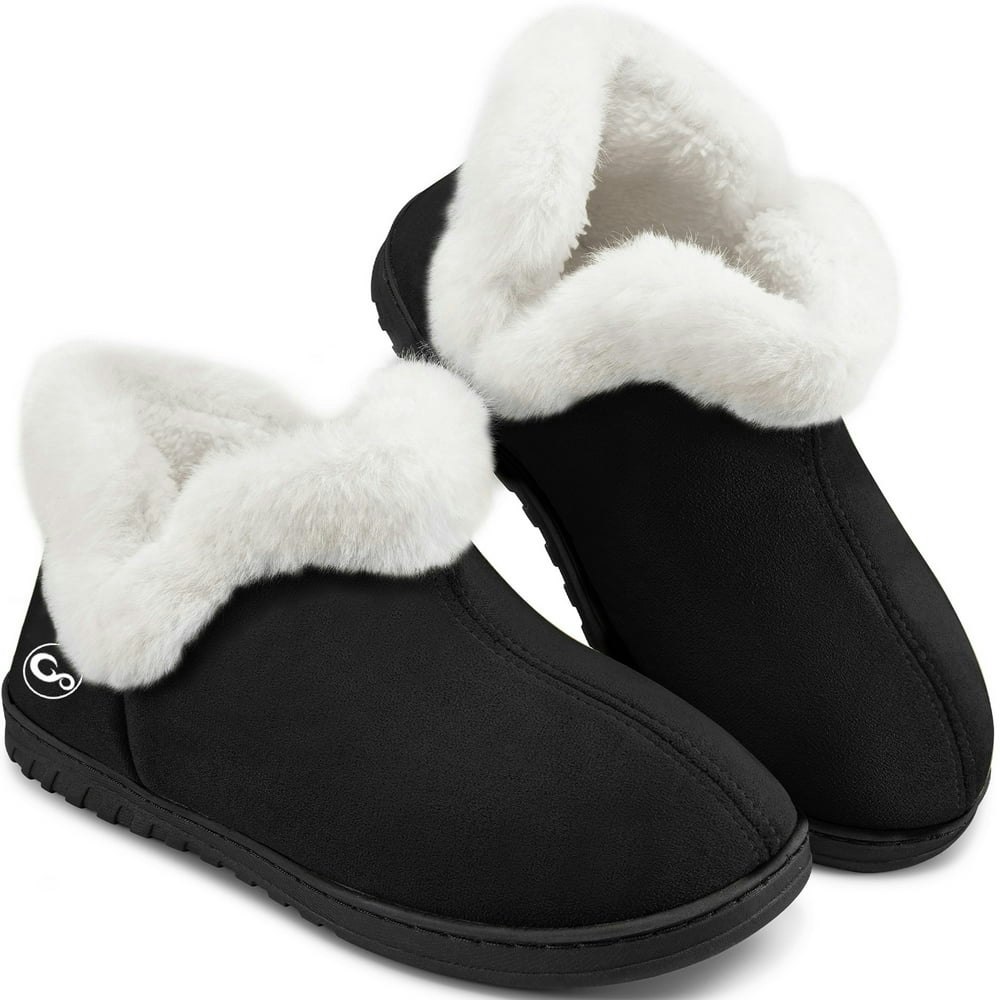 Ecetana Women's Faux Fur Memory Foam Slippers: $13.87 Ecetana Women's Faux Fur Memory Foam Slippers: $13.87
