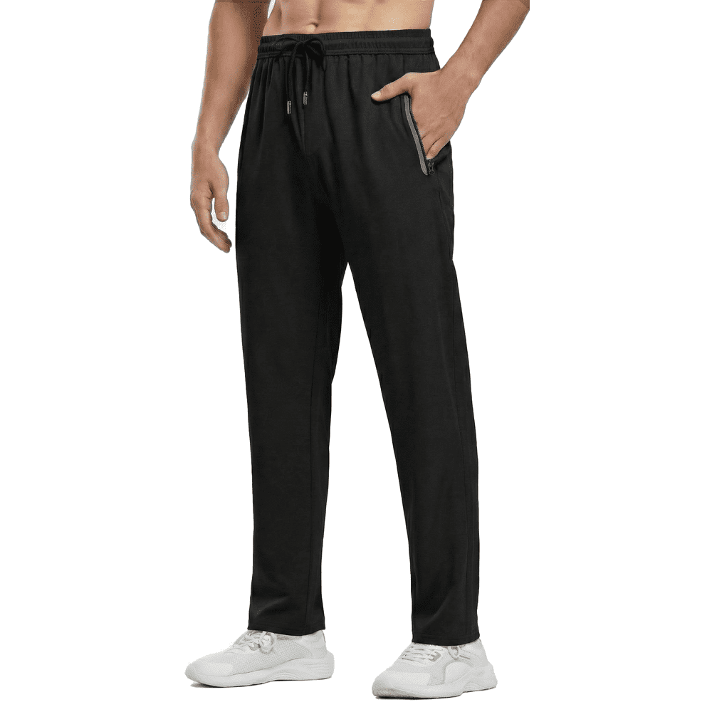 Men's Athletic Jogger Sweatpants with Zipper Pockets: $15.79 Men's Athletic Jogger Sweatpants with Zipper Pockets: $15.79