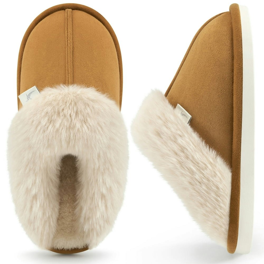 Ecetana Women's Memory Foam Slip-On House Slippers: $9.95 Ecetana Women's Memory Foam Slip-On House Slippers: $9.95