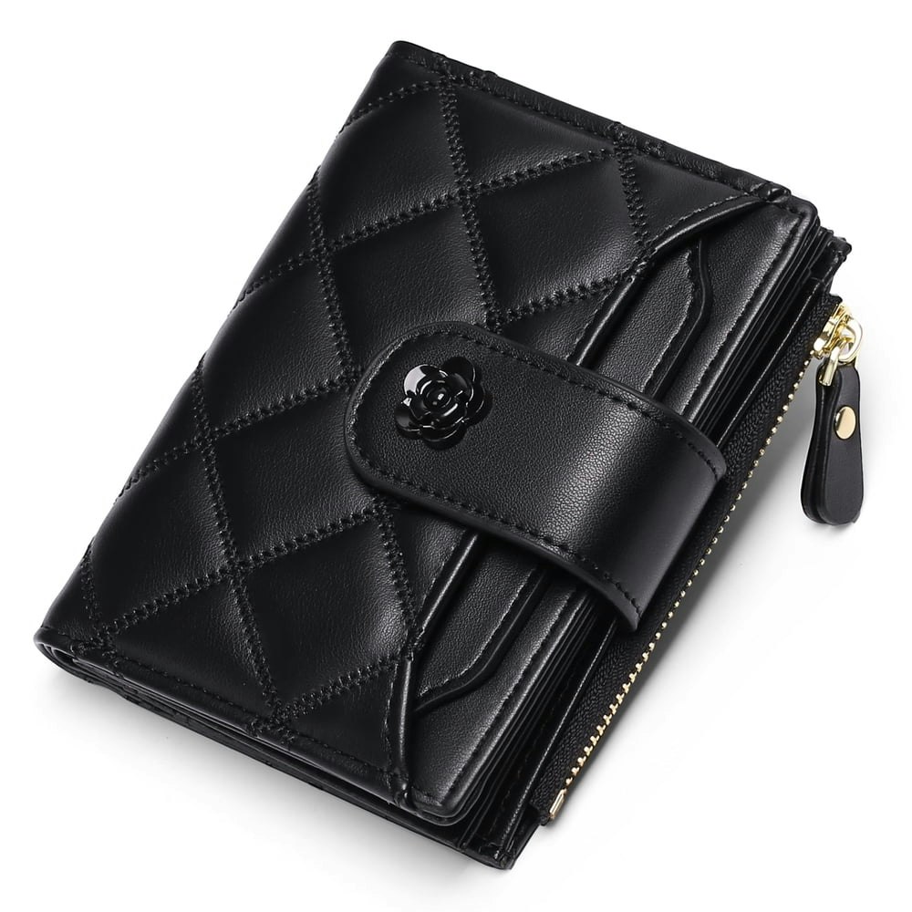 Goiacii RFID Blocking Leather Bifold Wallet: $15.83