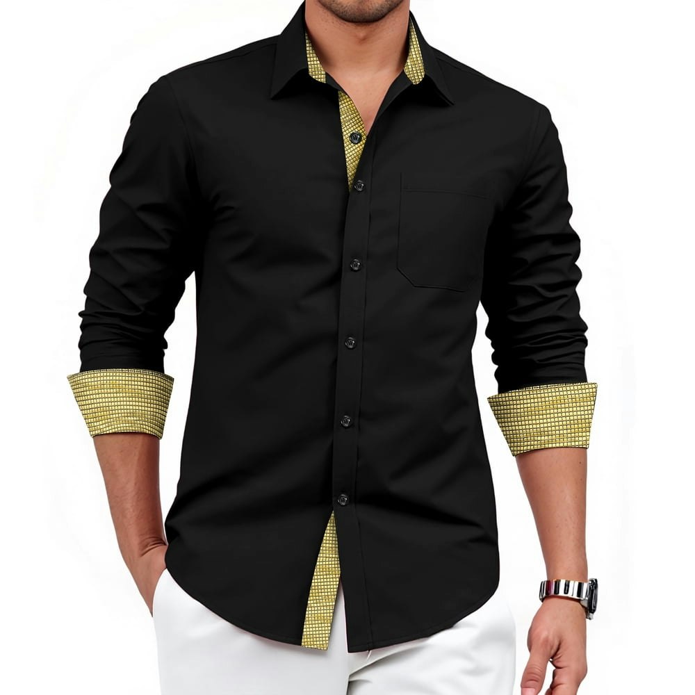 Men's Long Sleeve Regular Fit Dress Shirt: $16.19 Men's Long Sleeve Regular Fit Dress Shirt: $16.19