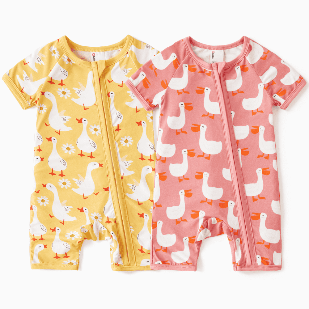 PatPat Baby Bamboo Zip Rompers 2-Pack 0-3 Months: $18.92 PatPat Baby Bamboo Zip Rompers 2-Pack 0-3 Months: $18.92