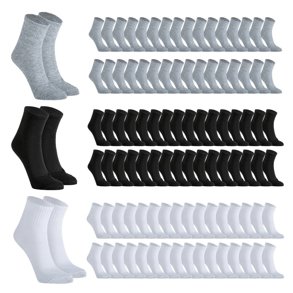 Usavemo Athletic Moisture Wicking Socks 60-Pair Pack: $28.97 Usavemo Athletic Moisture Wicking Socks 60-Pair Pack: $28.97