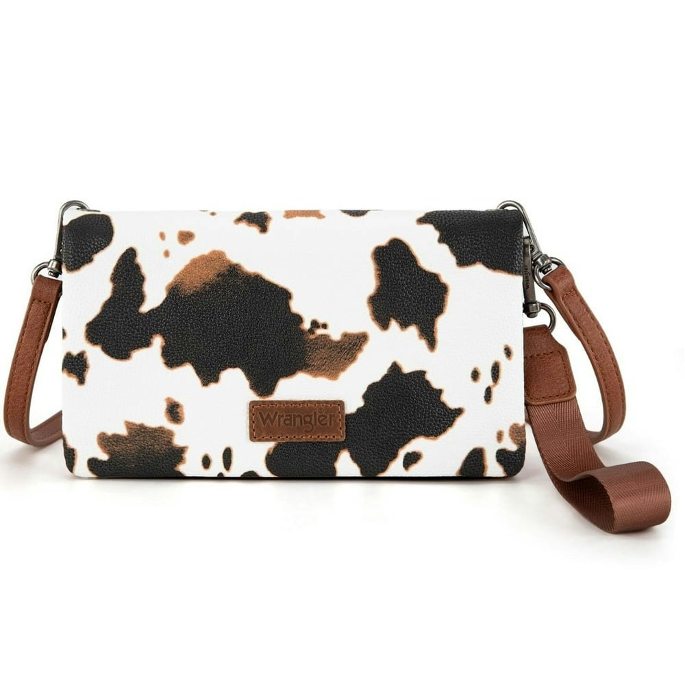 Wrangler Women's RFID Blocking Wristlet Wallet with Crossbody Strap: $28.49