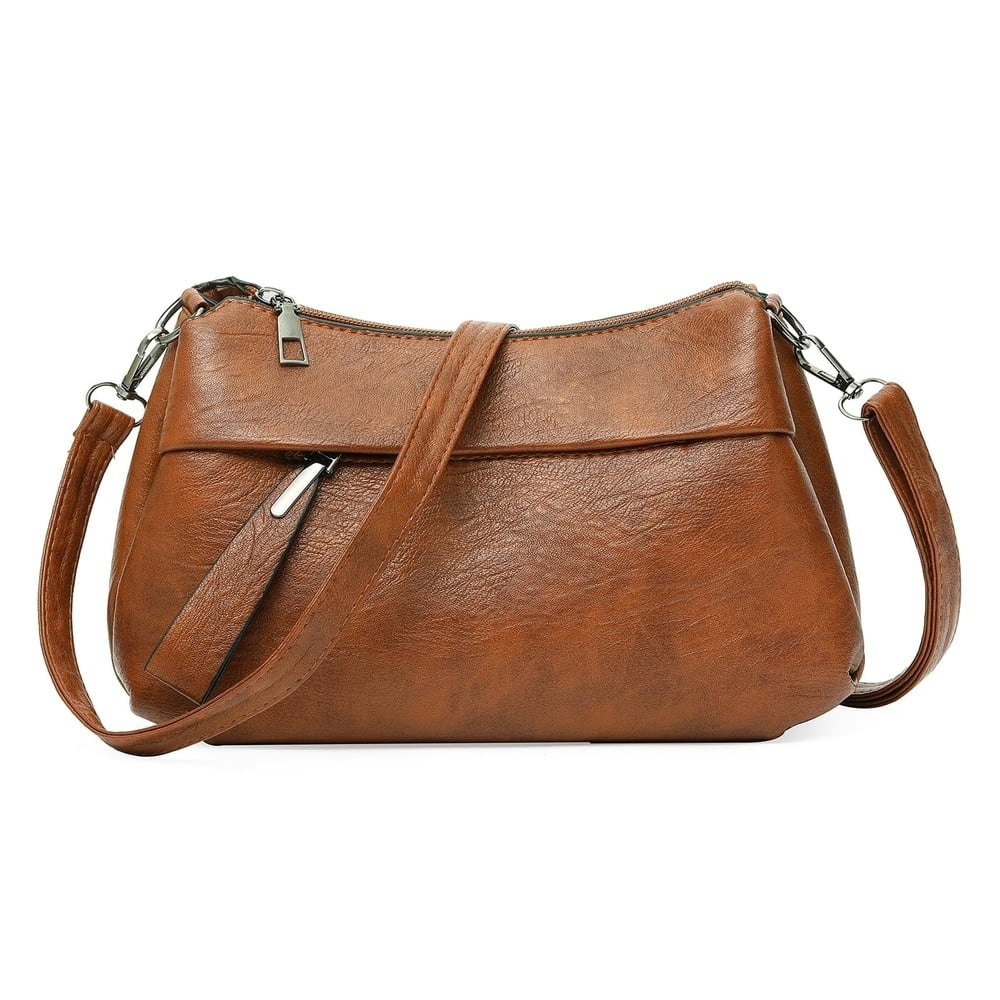 Goiacii Women's Leather Crossbody Shoulder Bag: $22.65 Goiacii Women's Leather Crossbody Shoulder Bag: $22.65