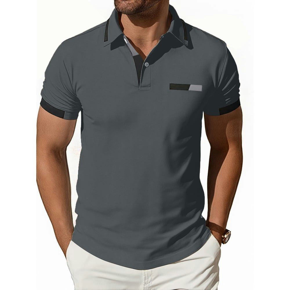 Alivor Men's Quick-Dry Polo Shirt M-XXL: $12.59