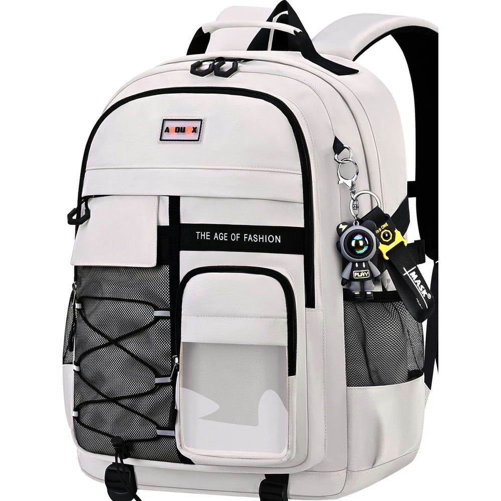 Ficcug 15.6" Laptop School Backpack: $35.49 Ficcug 15.6" Laptop School Backpack: $35.49