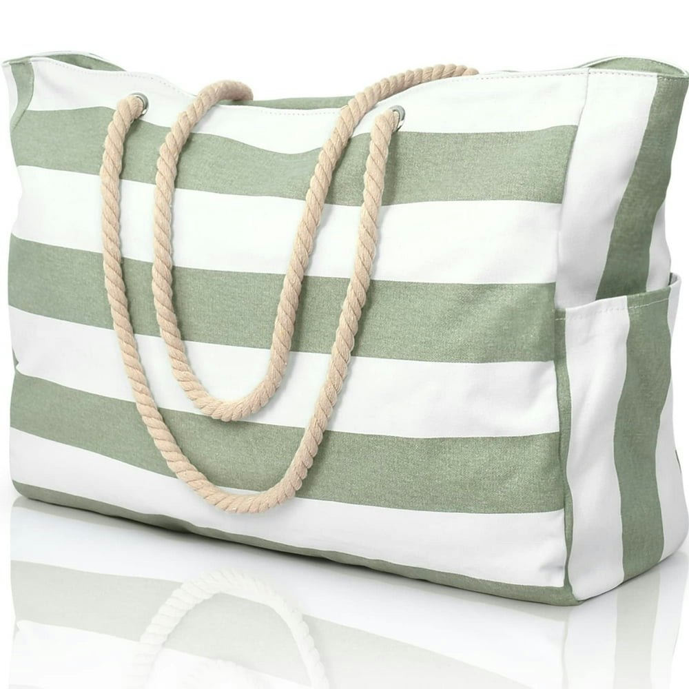 Dakimoe Large Beach Tote Bag with Zipper: $16.89 Dakimoe Large Beach Tote Bag with Zipper: $16.89