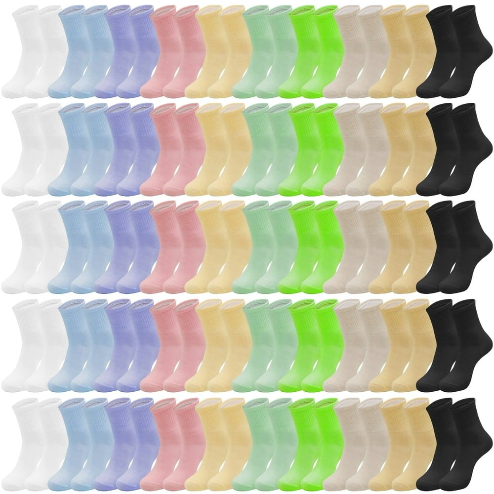 Sophproton Women's Crew Socks 30-Pair Pack: $19.89 Sophproton Women's Crew Socks 30-Pair Pack: $19.89