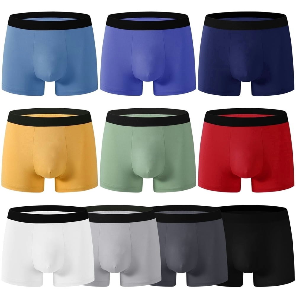 Usavemo Men's Boxer Briefs 10-Pack Size L: $19.98 Usavemo Men's Boxer Briefs 10-Pack Size L: $19.98