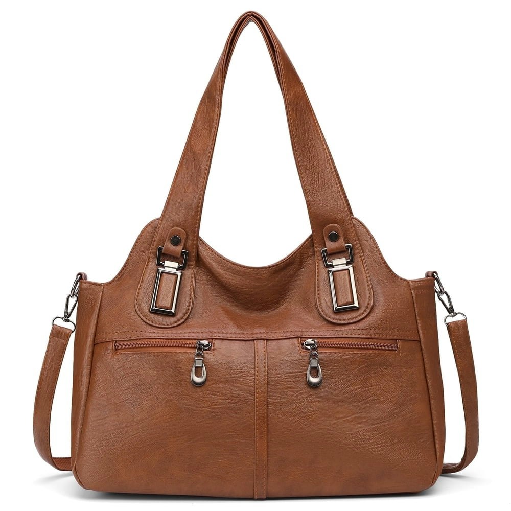 Kalunma Women's Leather Hobo Shoulder Bag Crossbody Purse: $32.27