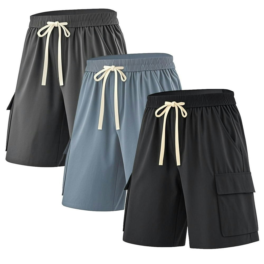 Smndy Men's Cargo Shorts 3-Pack: $23.89