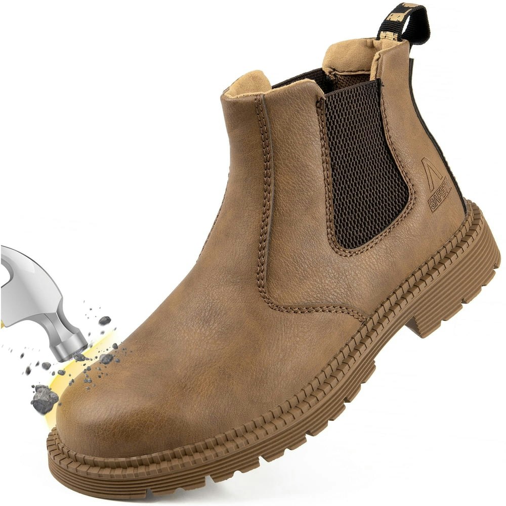 Ecetana Men's Waterproof Steel Toe Work Boots: $37.82 Ecetana Men's Waterproof Steel Toe Work Boots: $37.82
