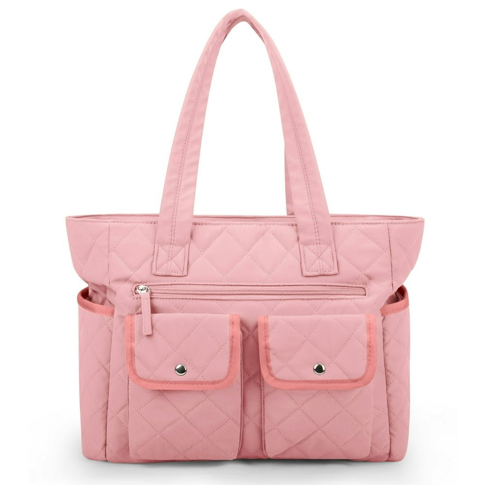 Gynky Large Waterproof Puffer Tote Bag Pink: $15.29 Gynky Large Waterproof Puffer Tote Bag Pink: $15.29