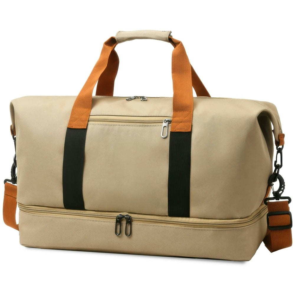 Gynky Travel Weekender Duffle Bag with Trolley Sleeve: $17.92