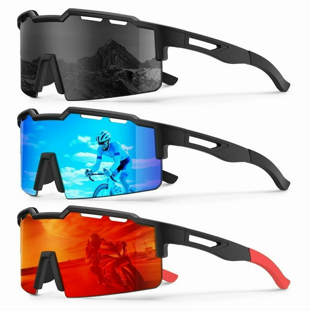 Kaliyadi Polarized Sports Sunglasses for Men: $14.38 Kaliyadi Polarized Sports Sunglasses for Men: $14.38