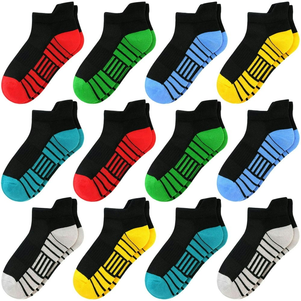 Boys Sports Socks 12-Pair Pack: $13.99 Boys Sports Socks 12-Pair Pack: $13.99
