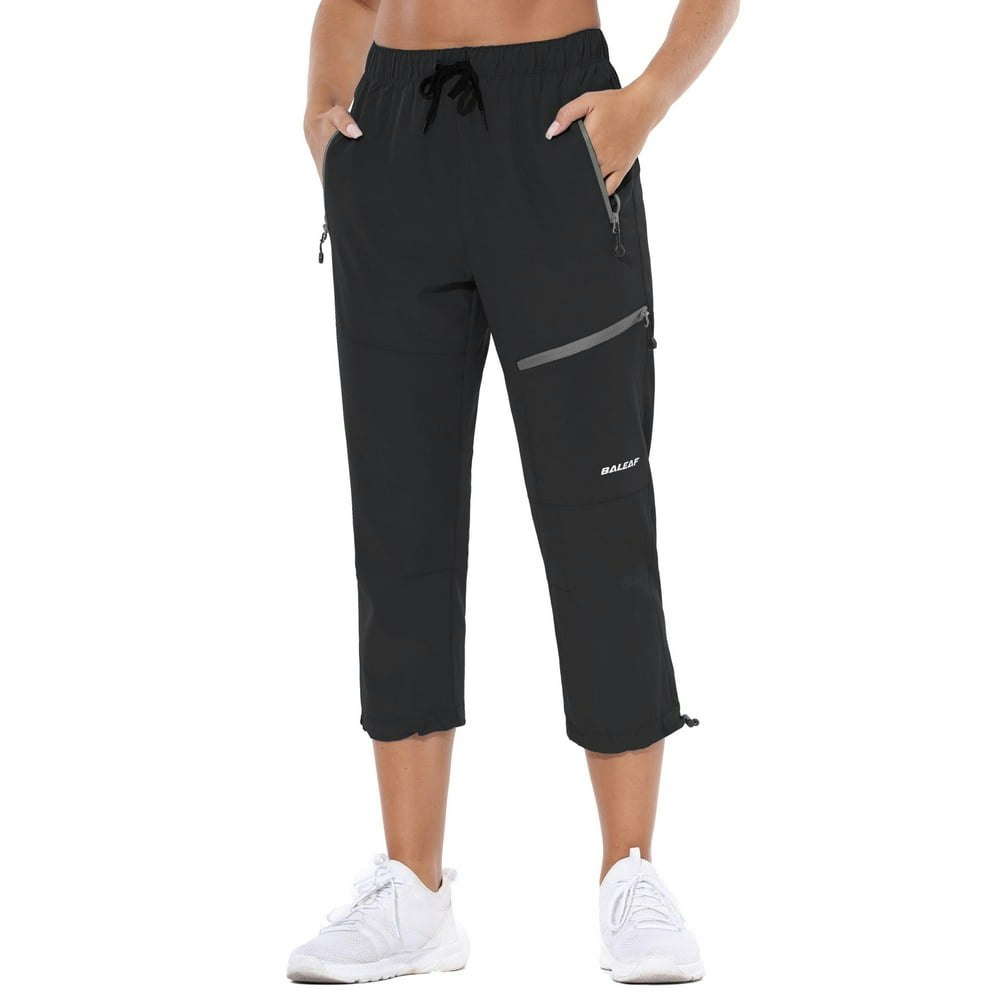 Baleaf Women's Hiking Cargo Capris Pants Size L: $30.59 Baleaf Women's Hiking Cargo Capris Pants Size L: $30.59