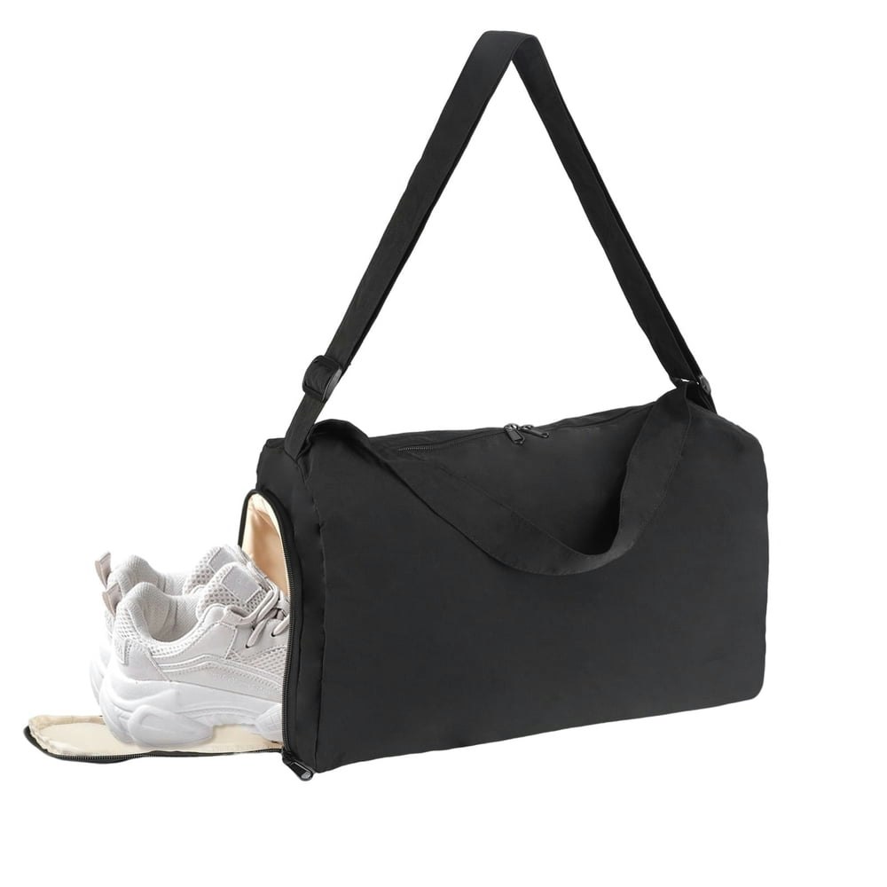 Gocvo Small Gym Duffle Bag with Shoe Compartment and Wet Pocket: $11.99 Gocvo Small Gym Duffle Bag with Shoe Compartment and Wet Pocket: $11.99