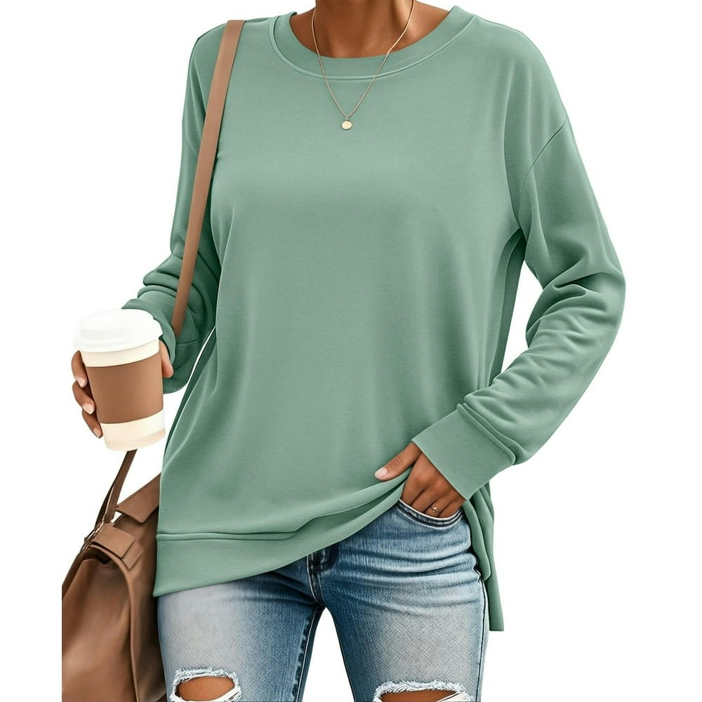 Sunbs Women's Crewneck Pullover Sweatshirt: $14.49 Sunbs Women's Crewneck Pullover Sweatshirt: $14.49