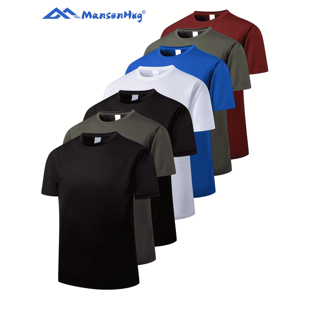 Mansenhug Men's Dry Fit T-Shirts 7-Pack: $32.39