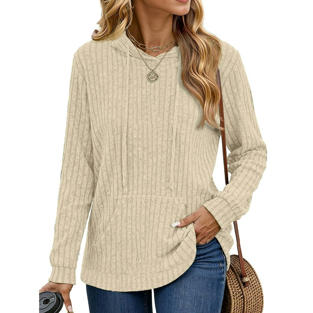 Moshiu Women's Pullover Hoodie with Pocket: $10.99