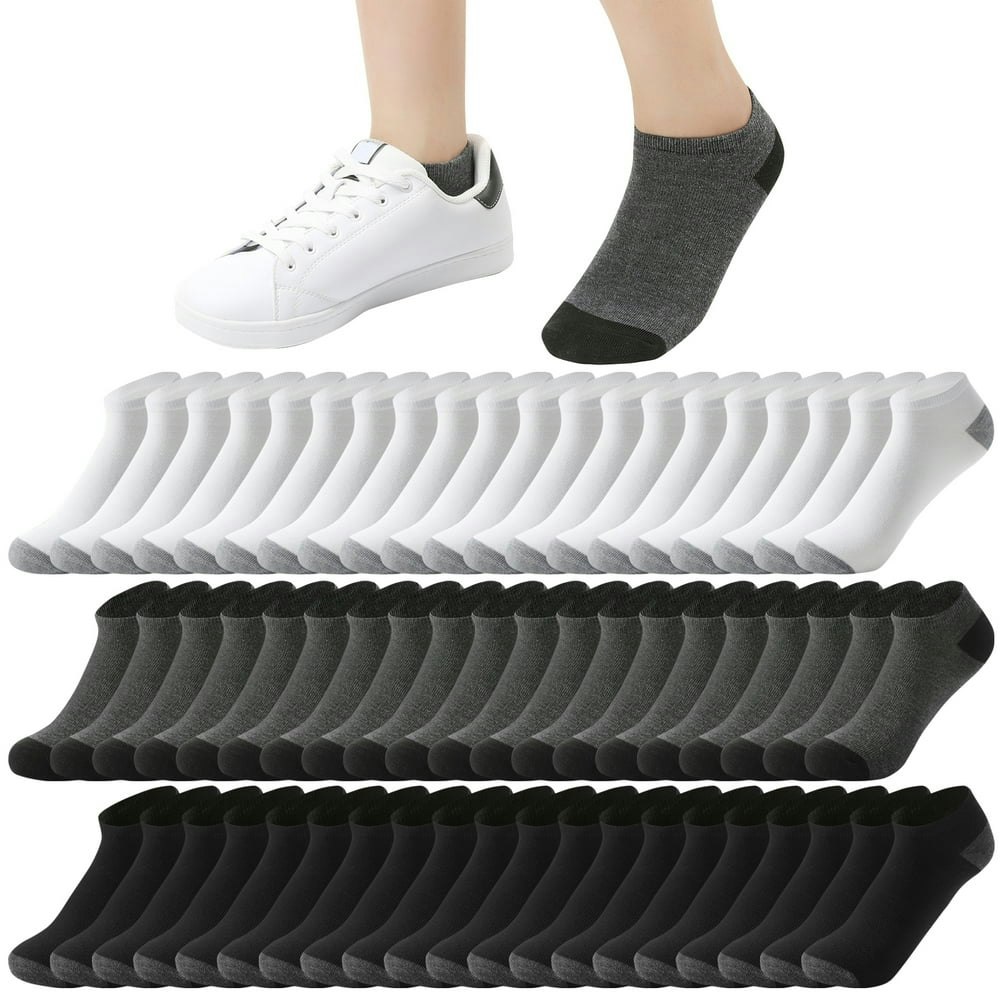 Usavemo Men's Ankle Socks 30-Pair Pack: $19.87 Usavemo Men's Ankle Socks 30-Pair Pack: $19.87