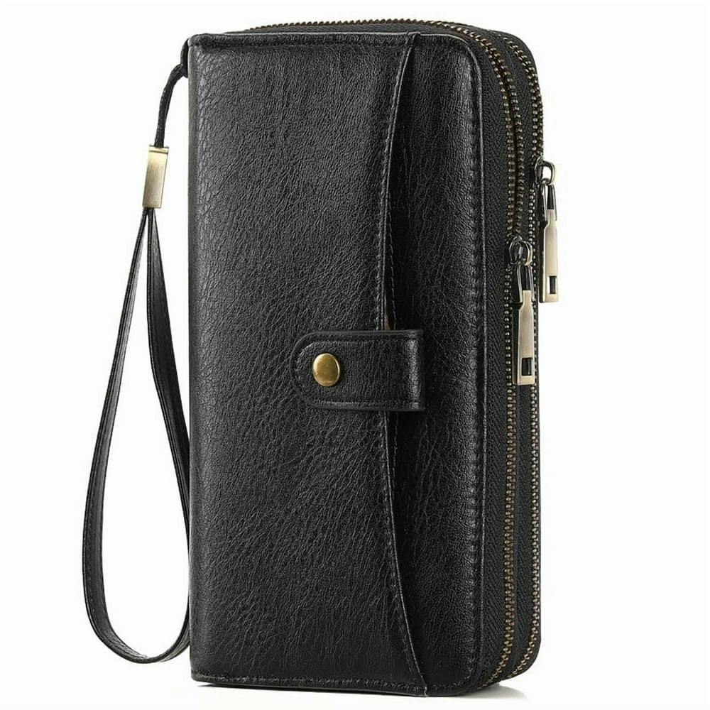 GaekeaO RFID Blocking Leather Wallet Wristlet: $20.55 GaekeaO RFID Blocking Leather Wallet Wristlet: $20.55