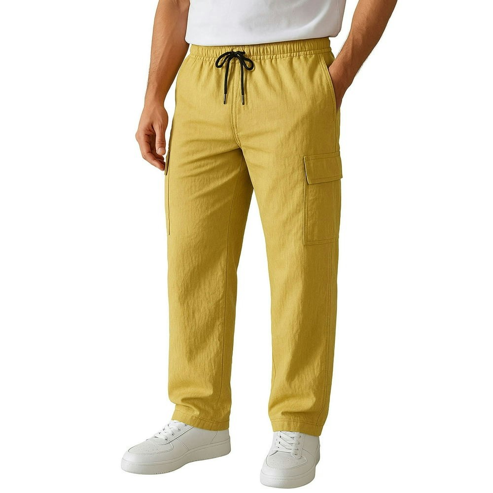 Asudesire Men's Woven Twill Cargo Pants: $15.79 Asudesire Men's Woven Twill Cargo Pants: $15.79