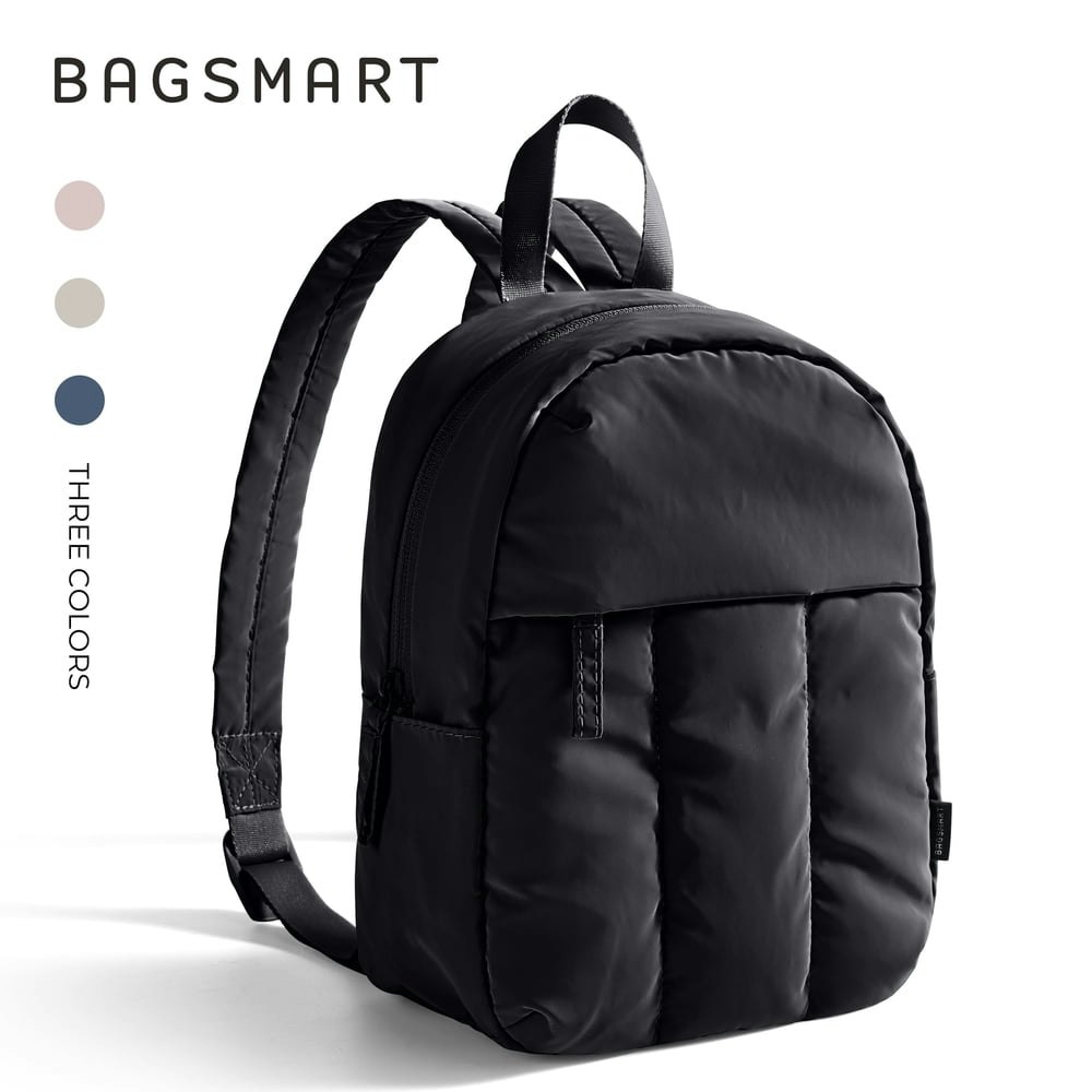 Bagsmart Lightweight Quilted Mini Backpack Purse: $13.99