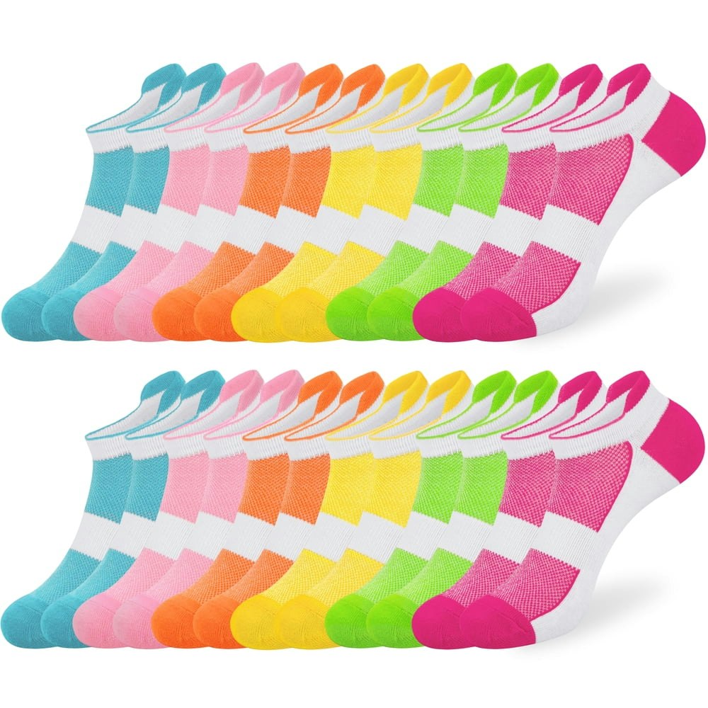 Smilooen Women's Ankle Socks 12-Pair Pack: $12.69 Smilooen Women's Ankle Socks 12-Pair Pack: $12.69